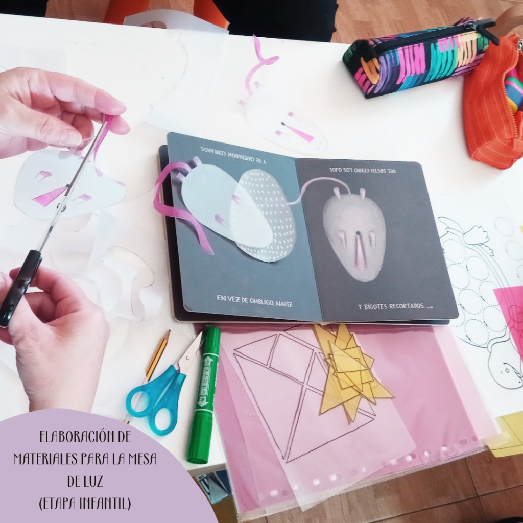GUÍA DE CREACIÓN DE MATERIALES ADAPTADOS PARA LA CAJA DE LUZ EN EDUCACIÓN INFANTIL
