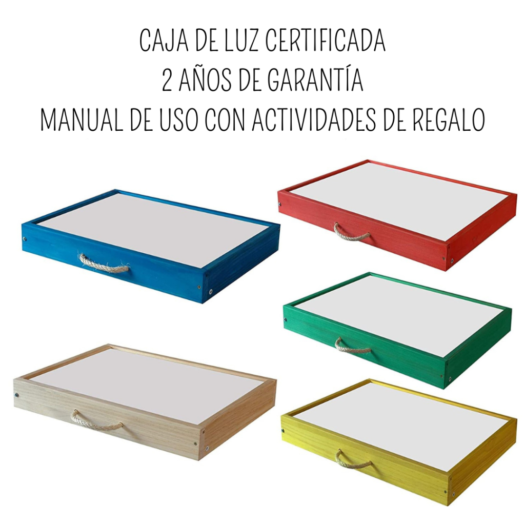 CAJA DE LUZ CERTIFICADA RGB (48x37cm)+REGALO