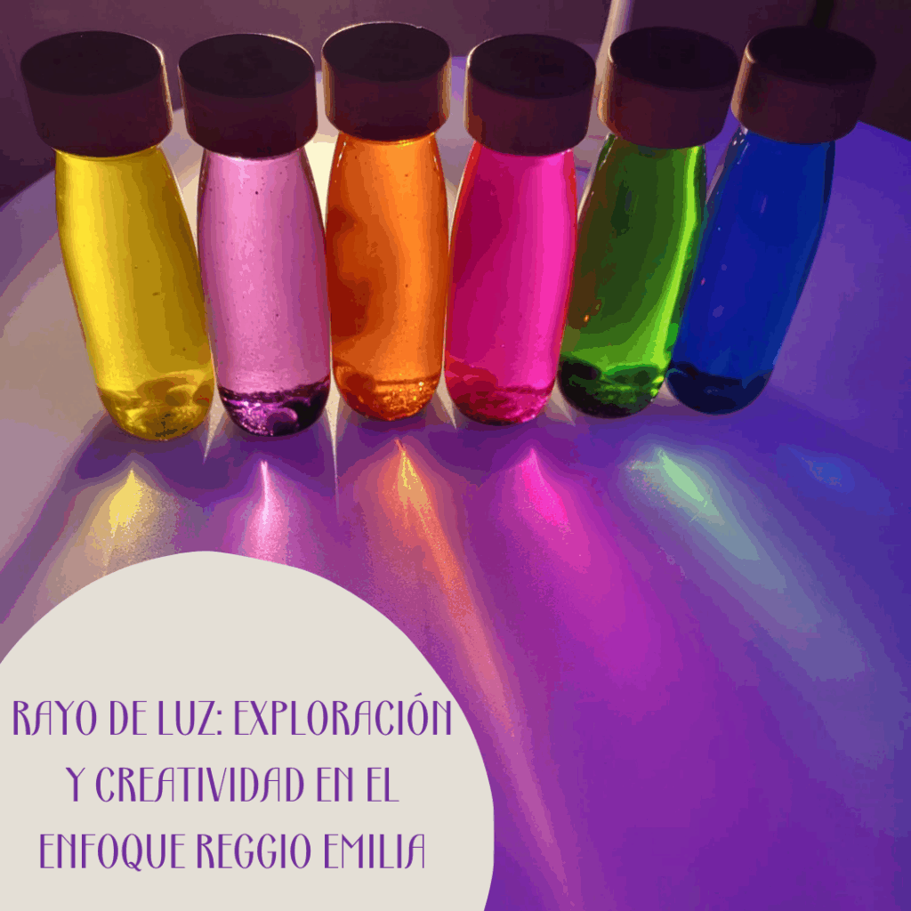RAYO DE LUZ: EXPLORACIÓN Y CREATIVIDAD EN EL ENFOQUE REGGIO EMILIA
